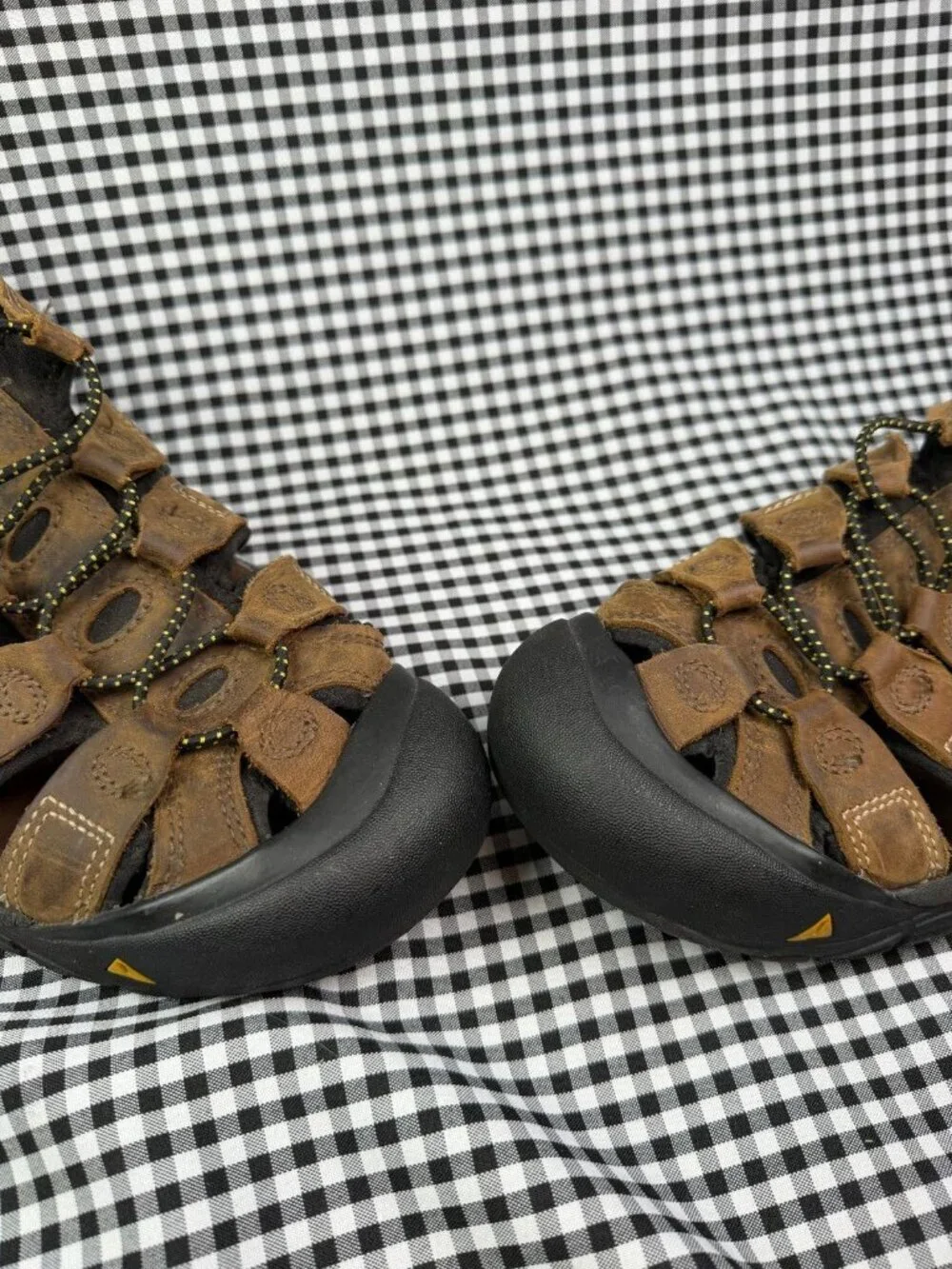 Keen Newport Leather Sandal Men's 13 Brown Closed Toe Hiking Water Outdoor Shoe
